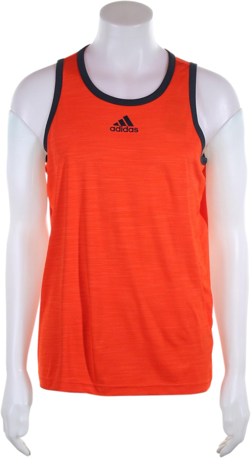adidas バスケットボールタンクトップ 赤 17 adidas バスケットボールタンクトップ 赤 17
